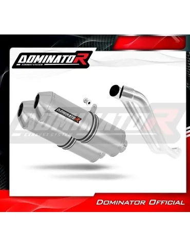 Silencieux slip-on Dominator OVR pour Honda XL 1000 V Varadero (1999-2016)