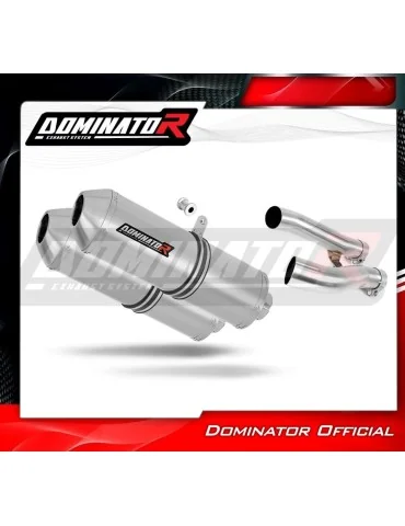 Silencieux slip-on Dominator OVR pour Yamaha XJR 1200 (1995-1998)