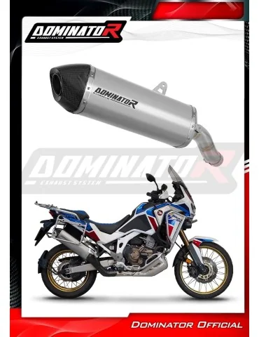 Silencieux slip-on Dominator HP7 Titane pour Honda CRF 1100L Africa Twin (2020-2023)