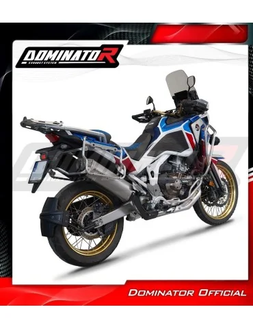 Silencieux slip-on Dominator HP7 Titane pour Honda CRF 1100L Africa Twin (2020-2023)