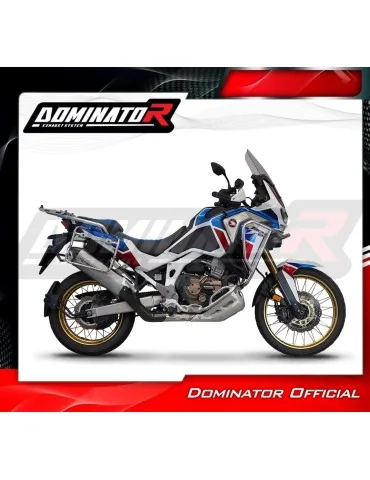 Silencieux slip-on Dominator HP7 Titane pour Honda CRF 1100L Africa Twin (2020-2023)