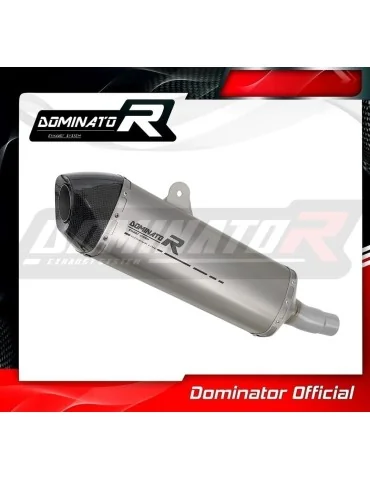 Silencieux slip-on Dominator HP7 Titane pour Benelli TRK 502 X (2022-2023)