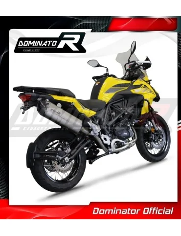 Silencieux slip-on Dominator HP7 Titane pour Benelli TRK 502 X (2022-2023)