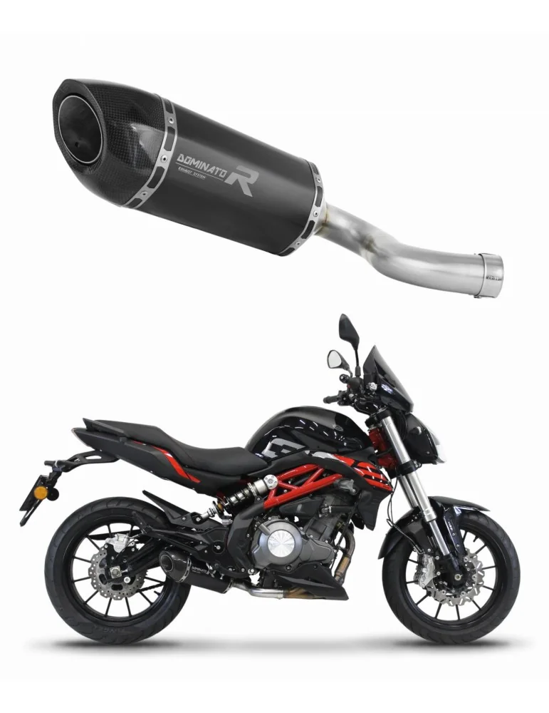 Silencieux slip-on Dominator HP5 Noir pour Benelli BN 302 S (2016-2020)