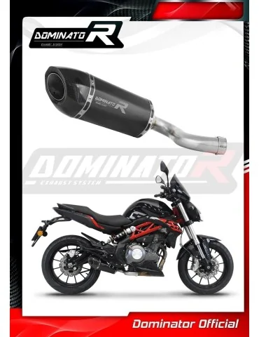 Silencieux slip-on Dominator HP5 Noir pour Benelli BN 302 S (2016-2020)