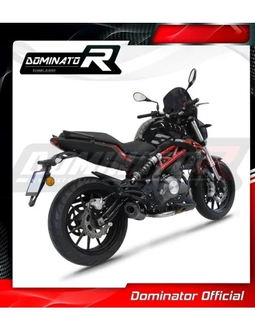 Silencieux slip-on Dominator HP5 Noir pour Benelli BN 302 S (2016-2020)