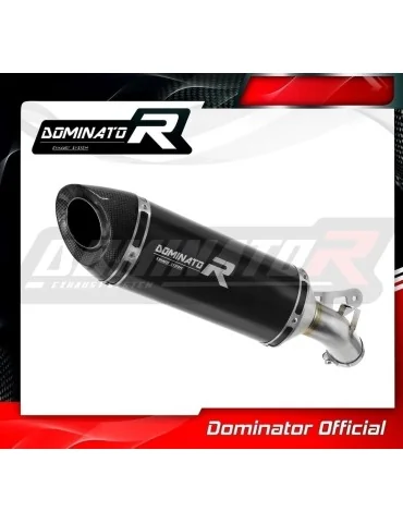Silencieux slip-on Dominator HP8 Noir pour Suzuki GSX-S 1000 / F (2015-2020)