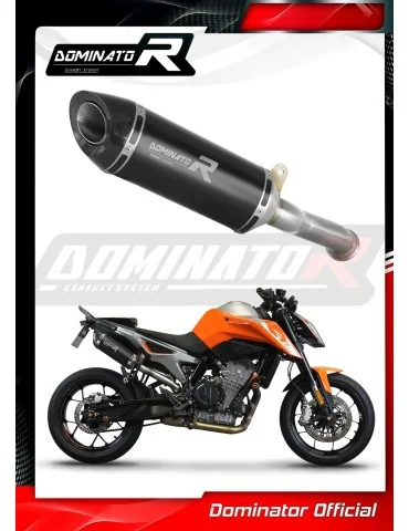 Silencieux slip-on Dominator HP8 Noir pour KTM 890 Duke (2020-2023)