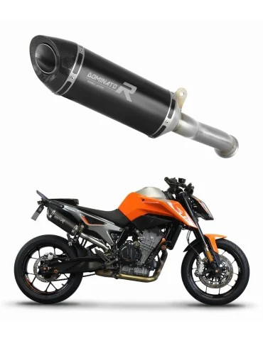 Silencieux slip-on Dominator HP8 Noir pour KTM 790 Duke (2018-2023)