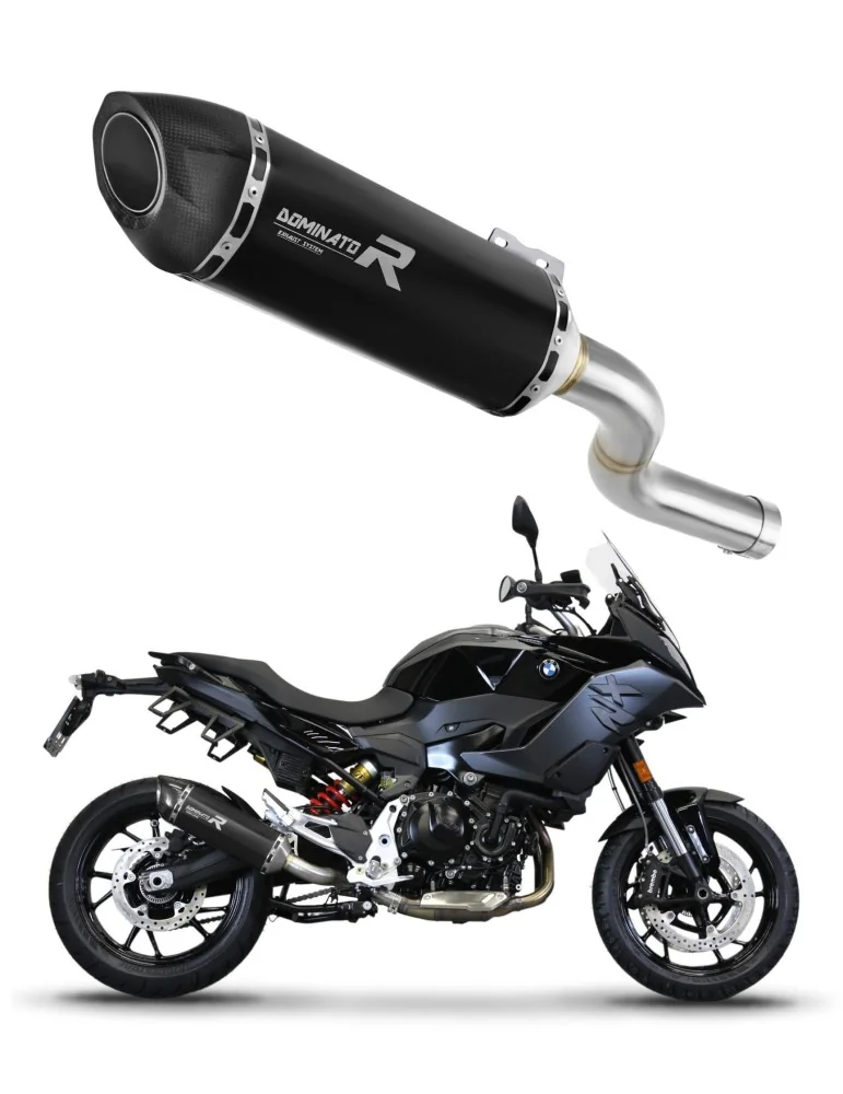 Silencieux slip-on Dominator HP5 Noir pour BMW F900XR (2020-2026)