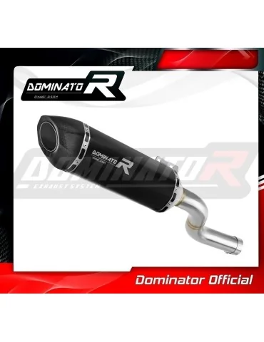 Silencieux slip-on Dominator HP5 Noir pour BMW F900XR (2020-2026)