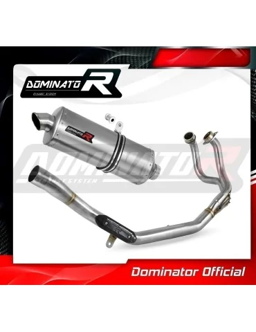 Ligne d'échappement complète inox Dominator P7 pour Honda CRF 1000L Africa Twin (2016-2019)