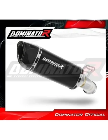 Silencieux slip-on Dominator HP6 Noir pour KTM 1290/1390 Super Duke (2020-2025)