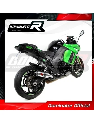 Silencieux slip-on Dominator GP1 pour Kawasaki Z1000 SX (2017-2020)