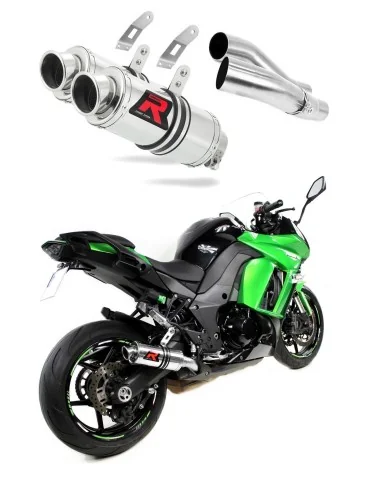 Silencieux slip-on Dominator GP1 pour Kawasaki Z1000 SX (2014-2016)