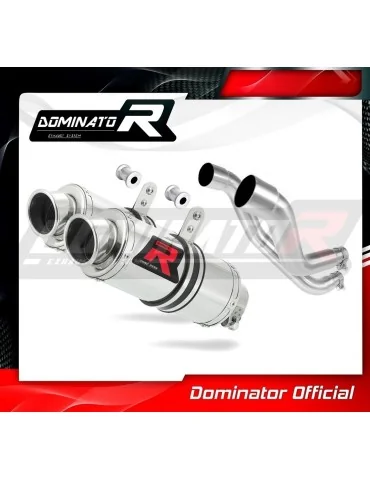 Silencieux slip-on Dominator GP1 pour Aprilia Pegaso 650 Trail (2006-2010)