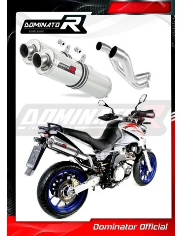 Silencieux slip-on Dominator ST pour Aprilia Pegaso 650 Strada (2007-2010)