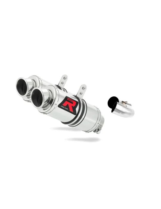 Silencieux slip-on Dominator GP1 pour Ducati Monster 696 2008-2014, vue 1
