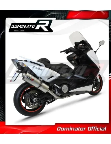 Ligne d'échappement complète inox Dominator OV pour Yamaha XP 530 T-max (2012-2016)