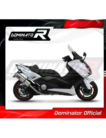 Ligne d'échappement complète inox Dominator OV pour Yamaha XP 530 T-max (2012-2016)