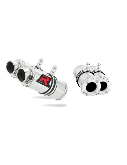 Silencieux bolt-on Dominator GP1 pour Suzuki TL 1000 S 1997-2000, vue 1