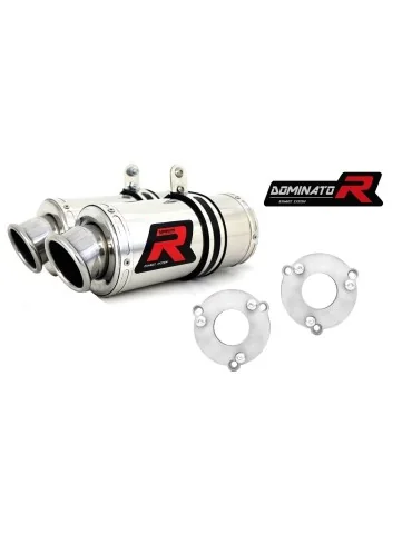 Silencieux bolt-on Dominator GP1 pour Suzuki GSXR 1000 K7 K8 (2007-2008)
