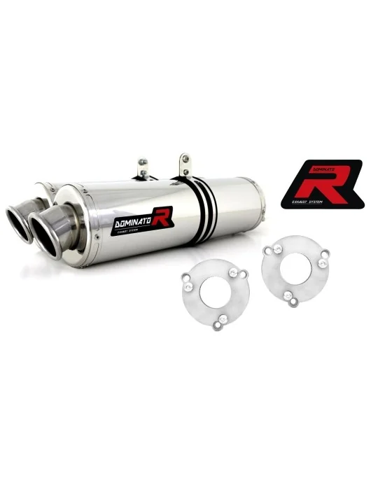 Silencieux bolt-on Dominator ST pour Suzuki GSXR 1000 K7 K8 2007-2008, vue 1