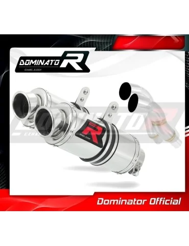 Silencieux slip-on Dominator GP1 pour Triumph Street Triple 675 (2007-2012)