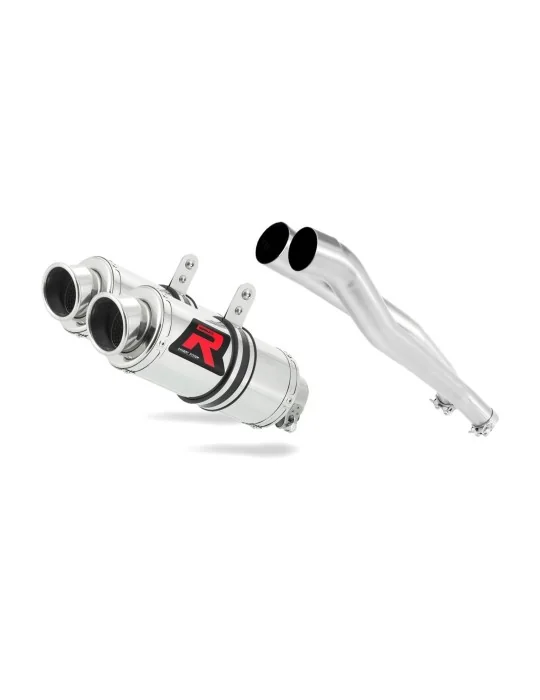 Silencieux slip-on Dominator GP1 pour Kawasaki ZZR 1400 2006-2011, vue 1