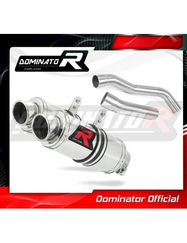 Silencieux slip-on Dominator GP1 pour Kawasaki Z1000 (2007-2009)