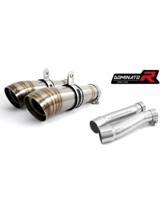 Silencieux slip-on Dominator GP2 pour Kawasaki GPZ 500 1987-2003, vue 1