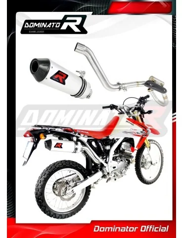 Ligne d'échappement complète inox Dominator MX2 pour Honda CRF 250 L PowerBomb (2012-2016)