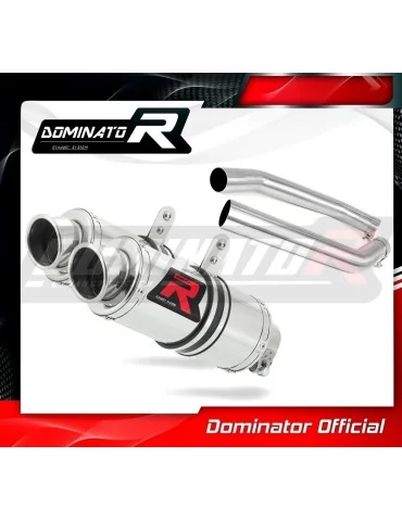 Silencieux slip-on Dominator GP1 pour Honda VTR 1000 SP2 (2002-2006)