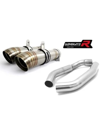 Silencieux slip-on Dominator GP2 pour Honda CBR 1000F Dual (1988-2000)