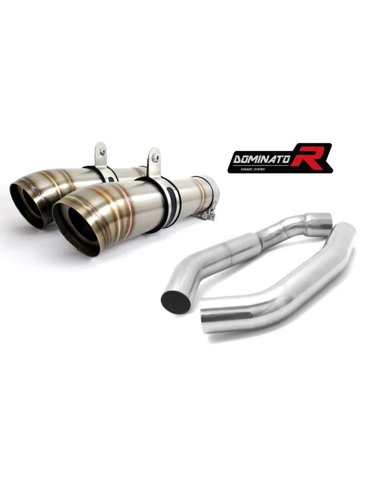 Silencieux slip-on Dominator GP2 pour Honda CBR 1000F Dual (1988-2000)