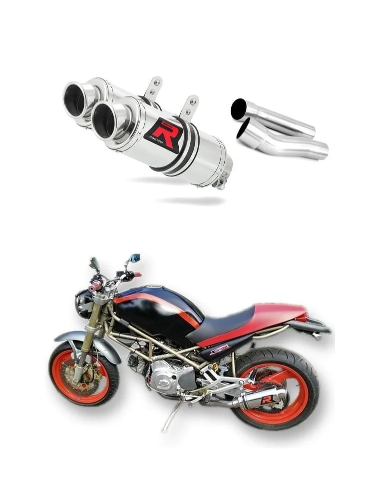 Silencieux slip-on Dominator GP1 pour Ducati Monster 600 (1993-2002)