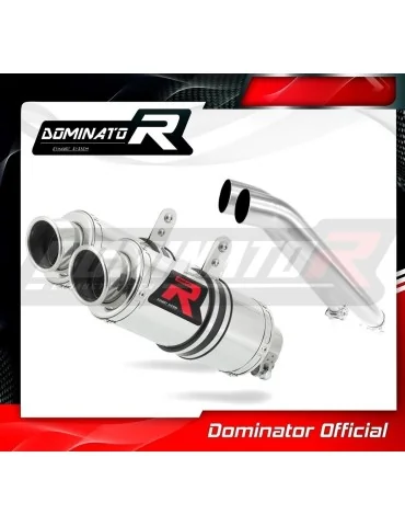 Silencieux slip-on Dominator GP1 pour Cagiva Xtra Raptor 1000