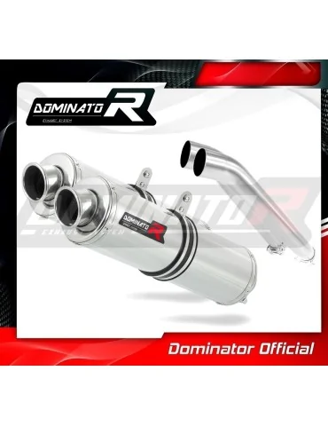 Silencieux slip-on Dominator ST pour Cagiva V Raptor 1000