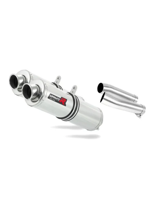 Silencieux slip-on Dominator ST pour Aprilia RSV 1000 R 2004-2009, vue 1