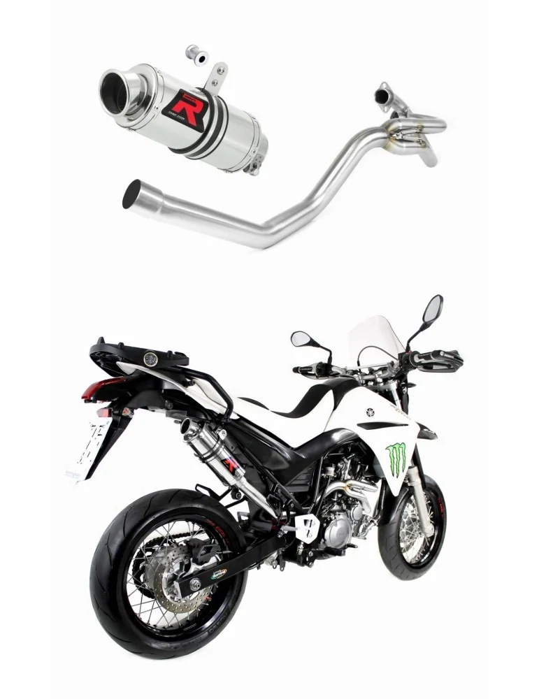 Silencieux slip-on Dominator latéral 2 en 1 GP1 pour Yamaha XT 660 R (2004-2016)
