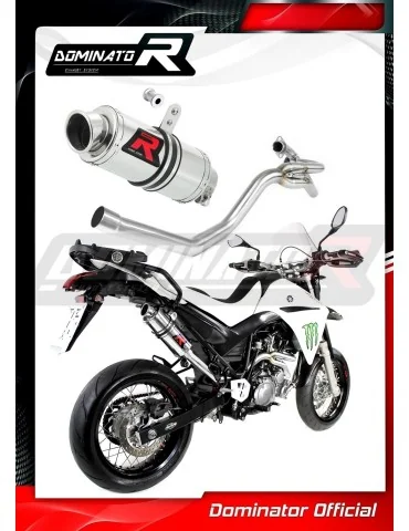 Silencieux slip-on Dominator latéral 2 en 1 GP1 pour Yamaha XT 660 R (2004-2016)