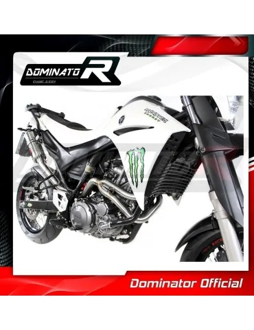 Silencieux slip-on Dominator latéral 2 en 1 GP1 pour Yamaha XT 660 R (2004-2016)