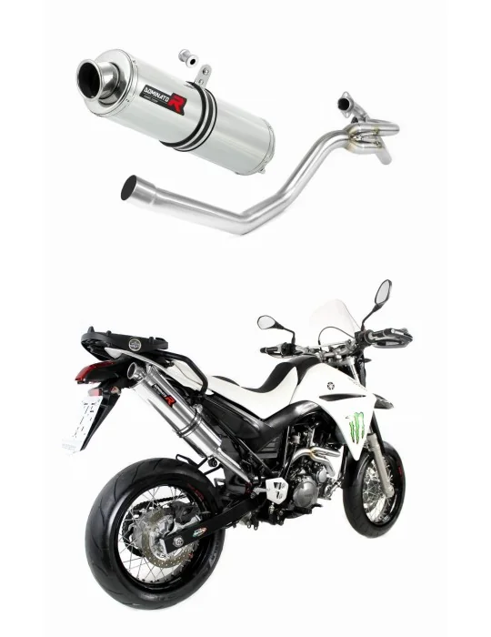 Silencieux slip-on Dominator latéral 2 en 1 ST pour Yamaha XT 660 R 2004-2016, vue 1