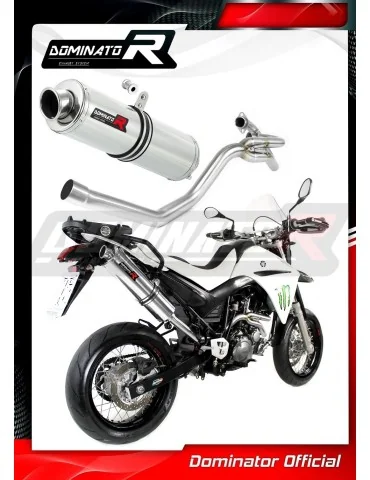 Silencieux slip-on Dominator latéral 2 en 1 ST pour Yamaha XT 660 R (2004-2016)