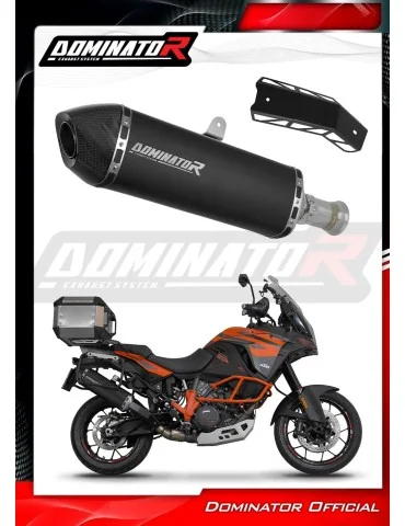 Silencieux slip-on Dominator HP7 Noir pour KTM 1190 Adventure / R (2013-2016)