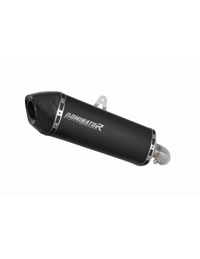 Silencieux slip-on Dominator HP7 Noir pour Suzuki DL 1050 V-Strom / XT (2020-2024)
