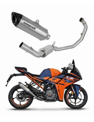Ligne d'échappement complète inox Dominator HP8 EX pour KTM RC 390 (2022-2024)