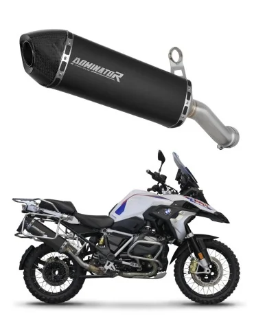 Silencieux slip-on Dominator HP7 Noir pour BMW R1250GS Adventure (2018-2023)