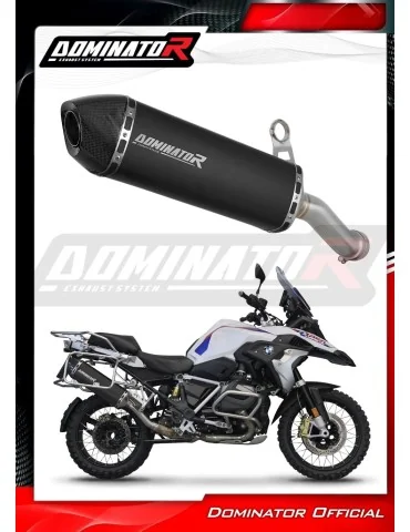 Silencieux slip-on Dominator HP7 Noir pour BMW R1250GS Adventure (2018-2023)