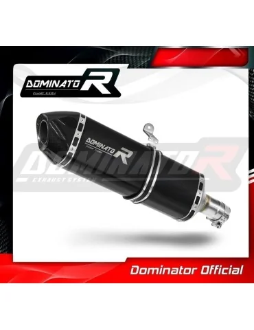 Silencieux slip-on Dominator HP7 Noir pour Honda CRF 1000L Africa Twin (2016-2019)